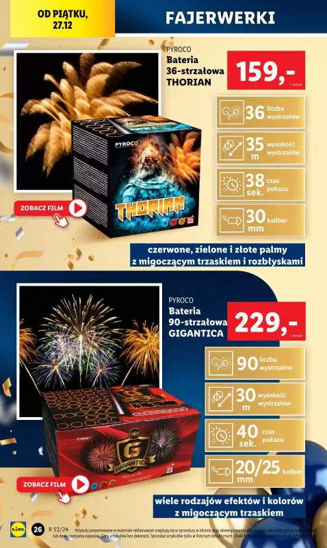 Lidl - gazetka promocyjna Katalog od poniedziałku 23.12 do soboty 28.12 - strona 28