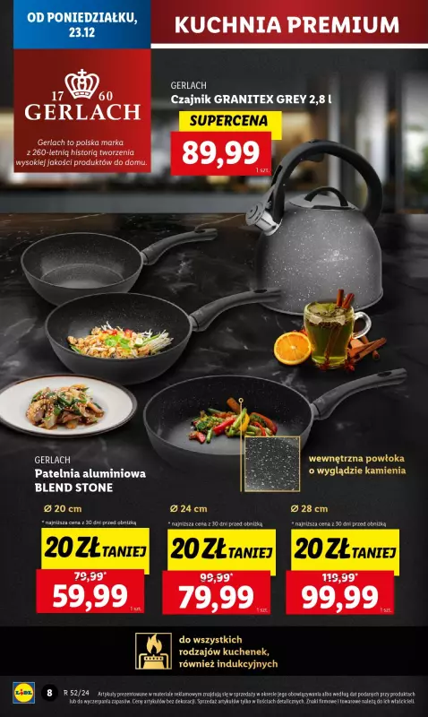 Lidl - gazetka promocyjna Katalog od poniedziałku 23.12 do soboty 28.12 - strona 8