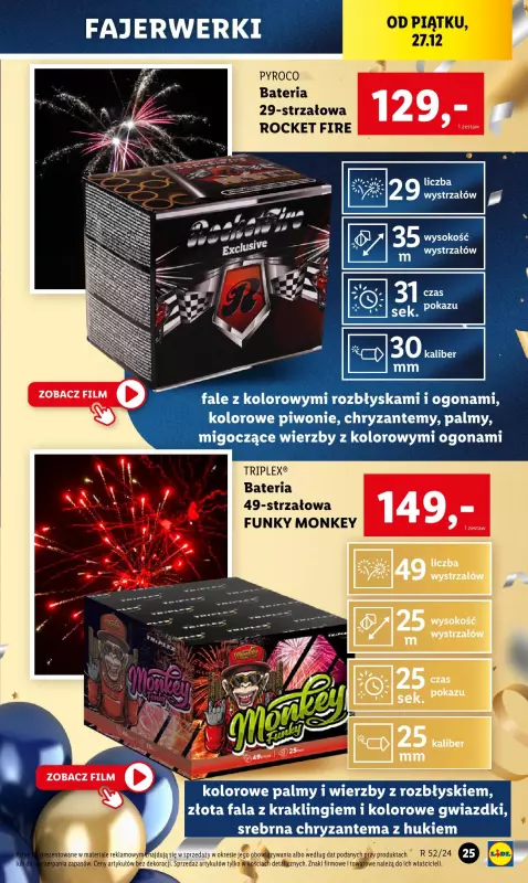 Lidl - gazetka promocyjna Katalog od poniedziałku 23.12 do soboty 28.12 - strona 27