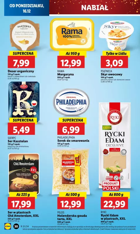 Lidl - gazetka promocyjna Oferta od poniedziałku od poniedziałku 16.12 do środy 18.12 - strona 34