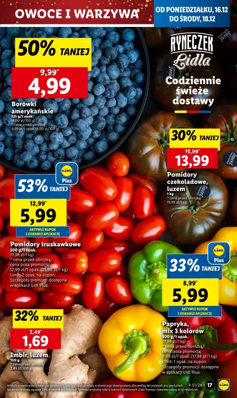 Lidl - gazetka promocyjna Oferta od poniedziałku od poniedziałku 16.12 do środy 18.12 - strona 21