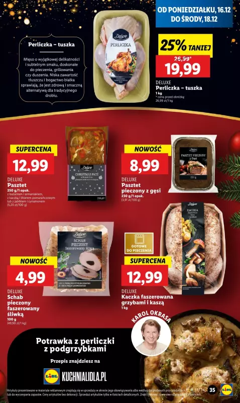 Lidl - gazetka promocyjna Oferta od poniedziałku od poniedziałku 16.12 do środy 18.12 - strona 41