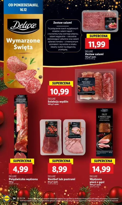 Lidl - gazetka promocyjna Oferta od poniedziałku od poniedziałku 16.12 do środy 18.12 - strona 40