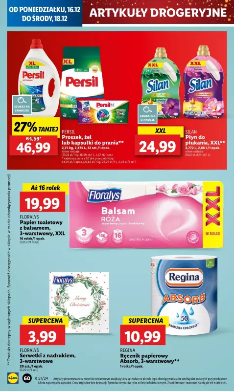 Lidl - gazetka promocyjna Oferta od poniedziałku od poniedziałku 16.12 do środy 18.12 - strona 70