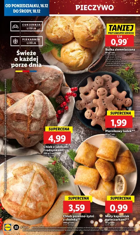 Lidl - gazetka promocyjna Oferta od poniedziałku od poniedziałku 16.12 do środy 18.12 - strona 26