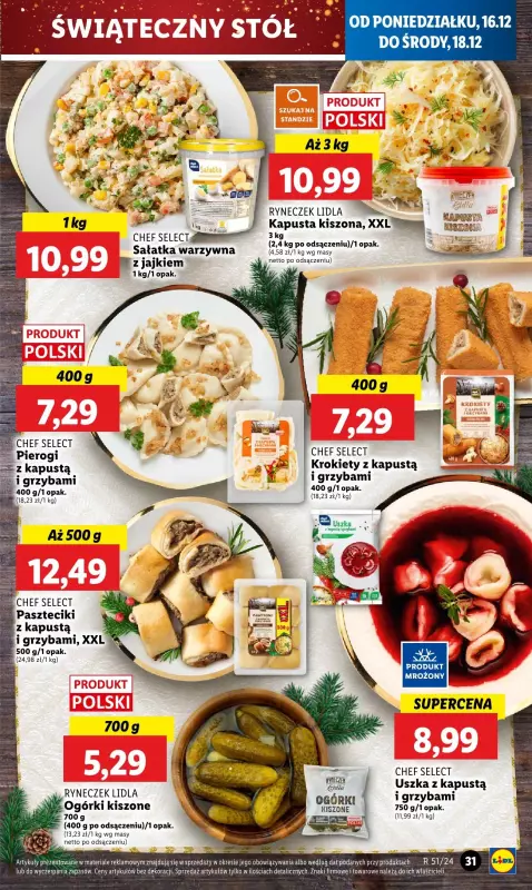 Lidl - gazetka promocyjna Oferta od poniedziałku od poniedziałku 16.12 do środy 18.12 - strona 35