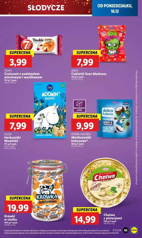 Lidl - gazetka promocyjna Oferta od poniedziałku od poniedziałku 16.12 do środy 18.12 - strona 51