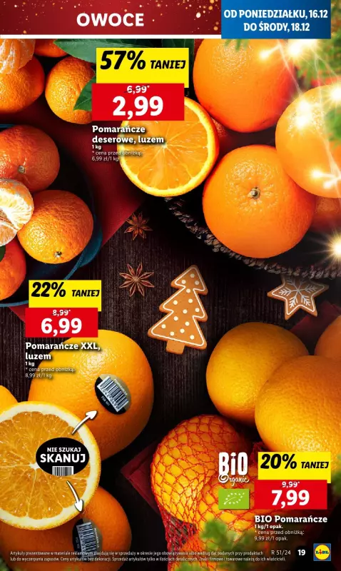 Lidl - gazetka promocyjna Oferta od poniedziałku od poniedziałku 16.12 do środy 18.12 - strona 23