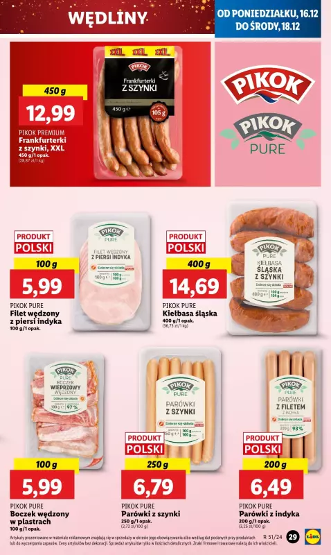 Lidl - gazetka promocyjna Oferta od poniedziałku od poniedziałku 16.12 do środy 18.12 - strona 33