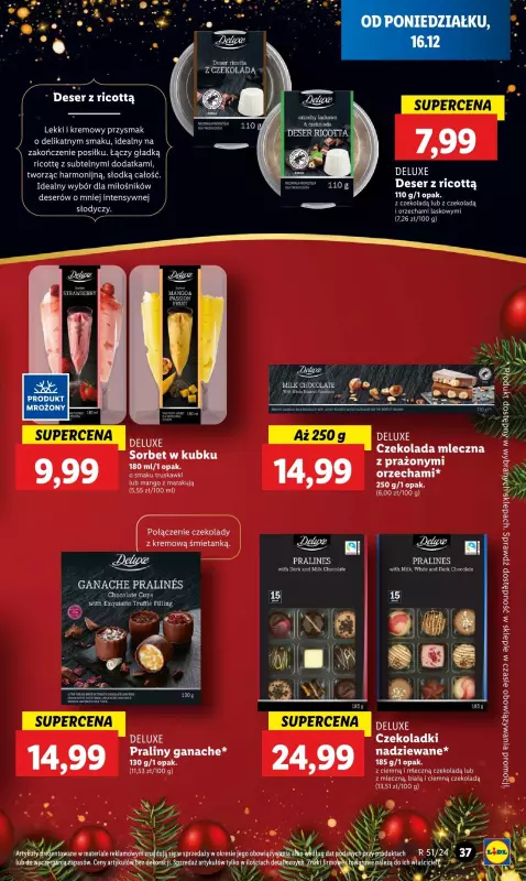 Lidl - gazetka promocyjna Oferta od poniedziałku od poniedziałku 16.12 do środy 18.12 - strona 43