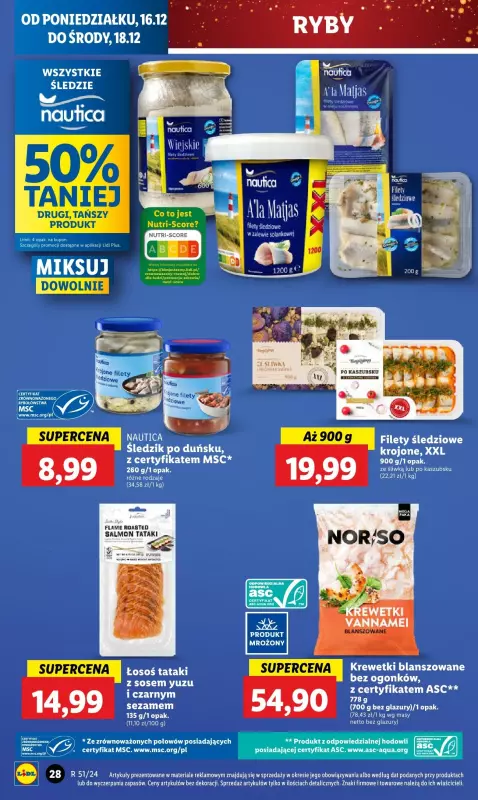 Lidl - gazetka promocyjna Oferta od poniedziałku od poniedziałku 16.12 do środy 18.12 - strona 32