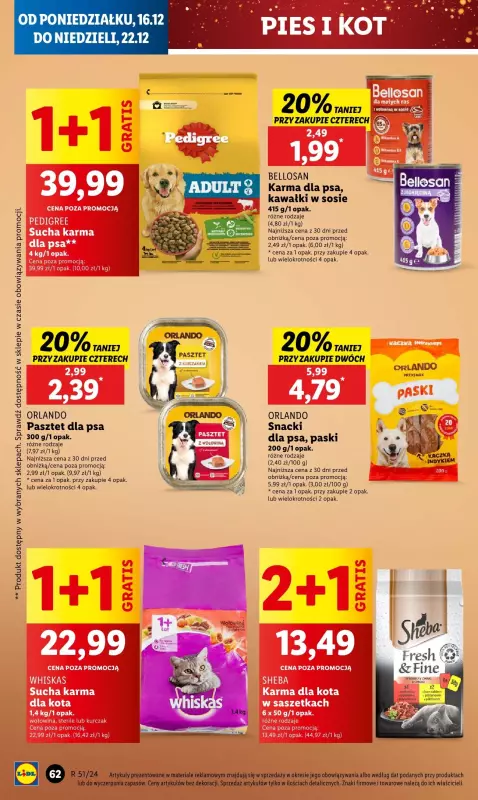 Lidl - gazetka promocyjna Oferta od poniedziałku od poniedziałku 16.12 do środy 18.12 - strona 72