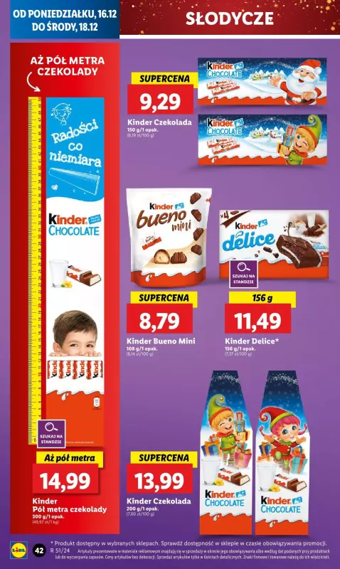 Lidl - gazetka promocyjna Oferta od poniedziałku od poniedziałku 16.12 do środy 18.12 - strona 48