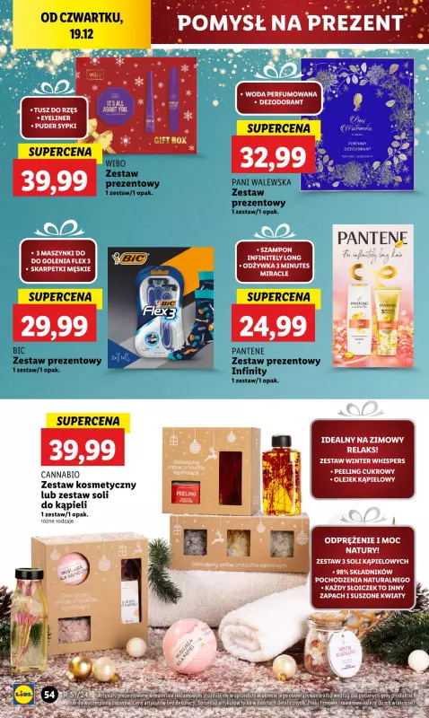 Lidl - gazetka promocyjna Oferta od czwartku od czwartku 19.12 do niedzieli 22.12 - strona 62