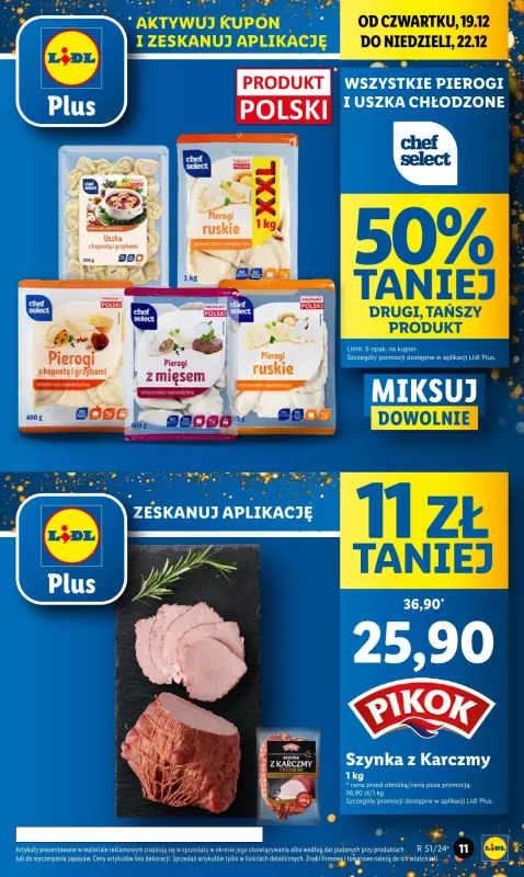 Lidl - gazetka promocyjna Oferta od czwartku od czwartku 19.12 do niedzieli 22.12 - strona 11