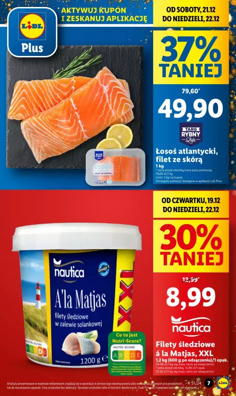 Lidl - gazetka promocyjna Oferta od czwartku od czwartku 19.12 do niedzieli 22.12 - strona 7