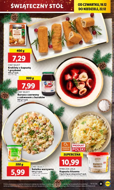 Lidl - gazetka promocyjna Oferta od czwartku od czwartku 19.12 do niedzieli 22.12 - strona 35