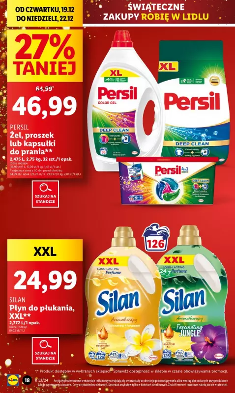 Lidl - gazetka promocyjna Oferta od czwartku od czwartku 19.12 do niedzieli 22.12 - strona 18