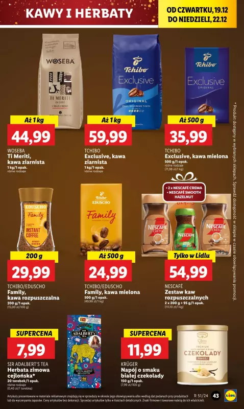 Lidl - gazetka promocyjna Oferta od czwartku od czwartku 19.12 do niedzieli 22.12 - strona 49