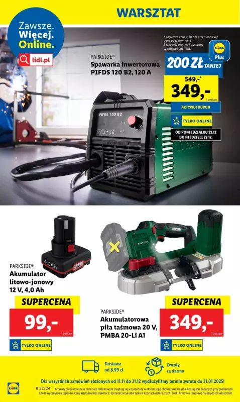 Lidl - gazetka promocyjna Katalog od poniedziałku 23.12 do soboty 28.12 - strona 34