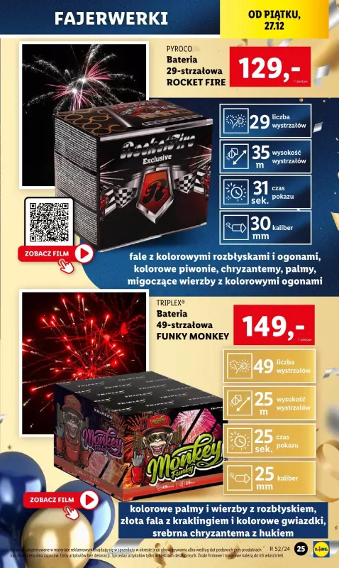 Lidl - gazetka promocyjna Katalog od poniedziałku 23.12 do soboty 28.12 - strona 29