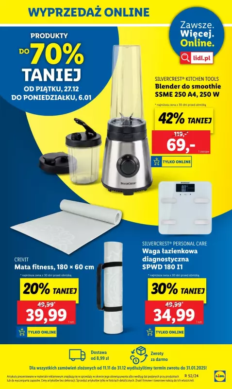 Lidl - gazetka promocyjna Katalog od poniedziałku 23.12 do soboty 28.12 - strona 35