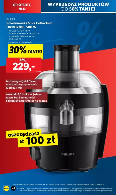 Lidl - gazetka promocyjna Katalog od poniedziałku 23.12 do soboty 28.12 - strona 50