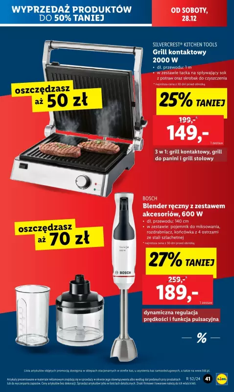 Lidl - gazetka promocyjna Katalog od poniedziałku 23.12 do soboty 28.12 - strona 45