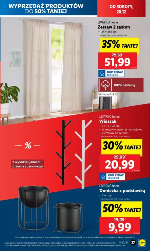 Lidl - gazetka promocyjna Katalog od poniedziałku 23.12 do soboty 28.12 - strona 41