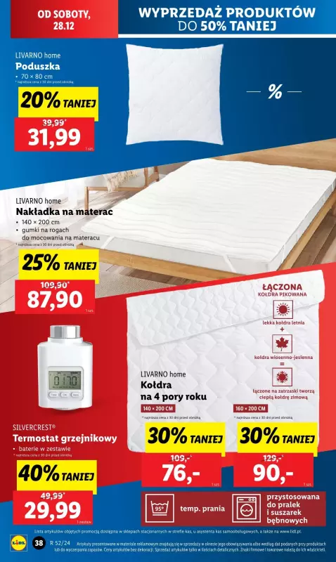 Lidl - gazetka promocyjna Katalog od poniedziałku 23.12 do soboty 28.12 - strona 42