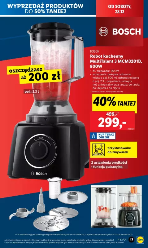 Lidl - gazetka promocyjna Katalog od poniedziałku 23.12 do soboty 28.12 - strona 51