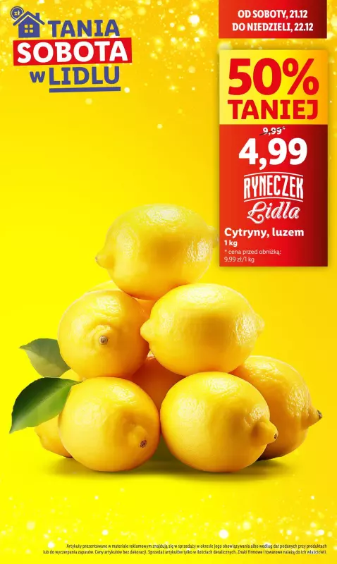 Lidl - gazetka promocyjna Tania sobota w Lidlu! od soboty 21.12 do soboty 21.12 - strona 3