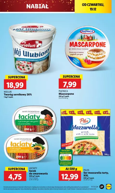 Lidl - gazetka promocyjna Oferta od czwartku od czwartku 19.12 do niedzieli 22.12 - strona 33