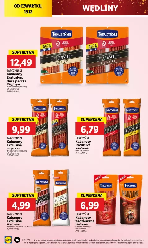 Lidl - gazetka promocyjna Oferta od czwartku od czwartku 19.12 do niedzieli 22.12 - strona 42