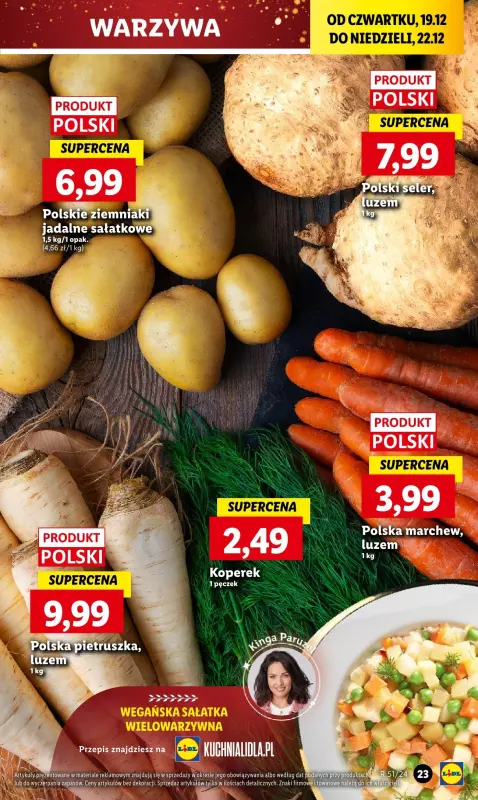 Lidl - gazetka promocyjna Oferta od czwartku od czwartku 19.12 do niedzieli 22.12 - strona 29