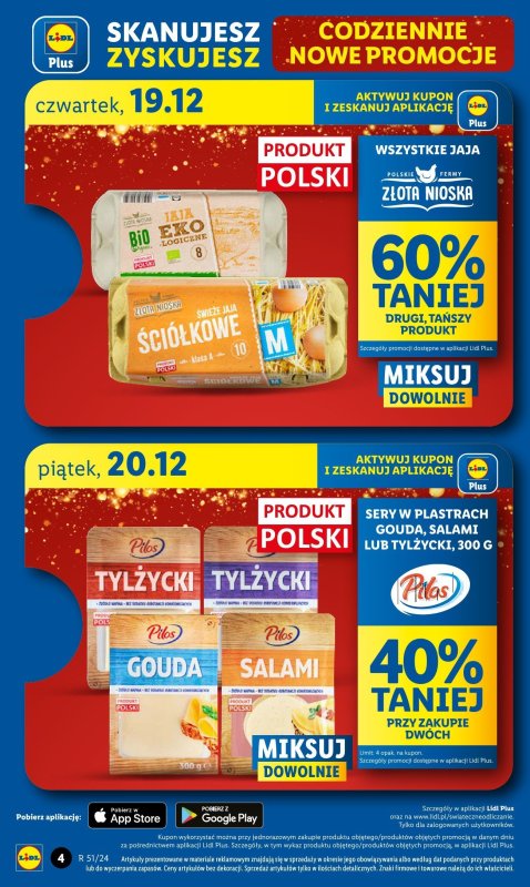 Lidl - gazetka promocyjna Oferta od czwartku od czwartku 19.12 do niedzieli 22.12 - strona 4