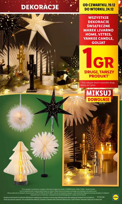 Lidl - gazetka promocyjna Oferta od czwartku od czwartku 19.12 do niedzieli 22.12 - strona 23