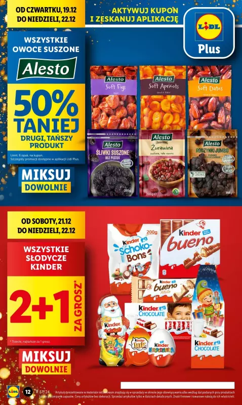 Lidl - gazetka promocyjna Oferta od czwartku od czwartku 19.12 do niedzieli 22.12 - strona 14