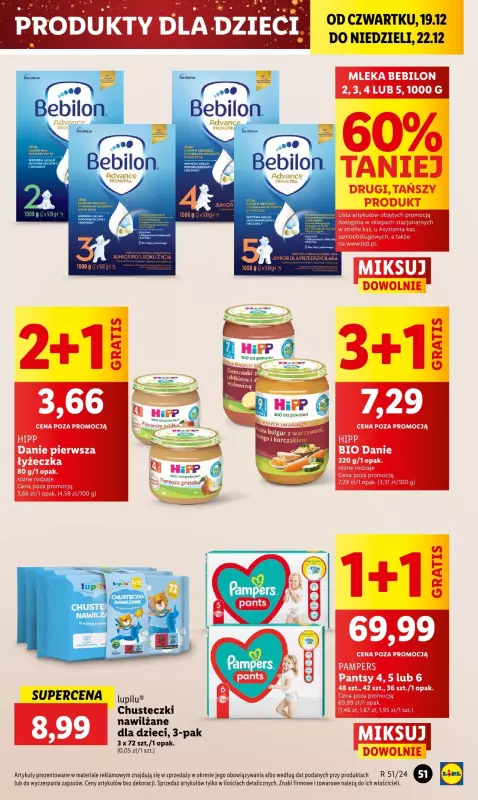 Lidl - gazetka promocyjna Oferta od czwartku od czwartku 19.12 do niedzieli 22.12 - strona 59