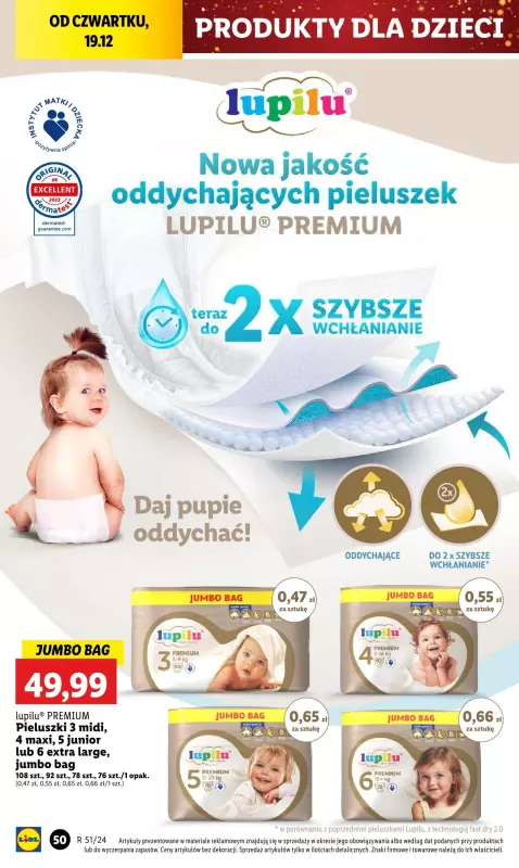 Lidl - gazetka promocyjna Oferta od czwartku od czwartku 19.12 do niedzieli 22.12 - strona 58