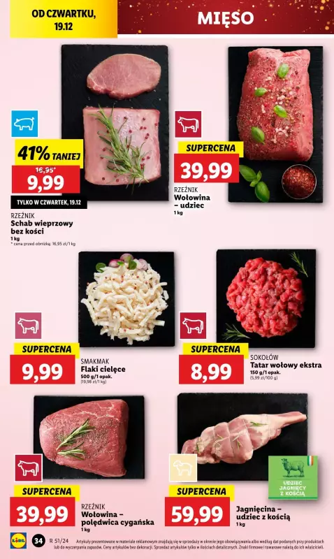 Lidl - gazetka promocyjna Oferta od czwartku od czwartku 19.12 do niedzieli 22.12 - strona 40