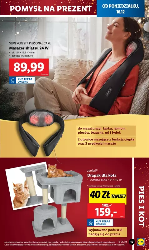 Lidl - gazetka promocyjna Katalog od poniedziałku 16.12 do niedzieli 22.12 - strona 21