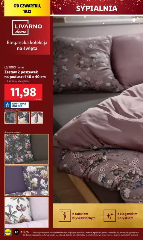 Lidl - gazetka promocyjna Katalog od poniedziałku 16.12 do niedzieli 22.12 - strona 32