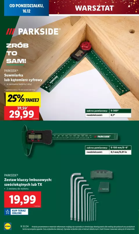 Lidl - gazetka promocyjna Katalog od poniedziałku 16.12 do niedzieli 22.12 - strona 28