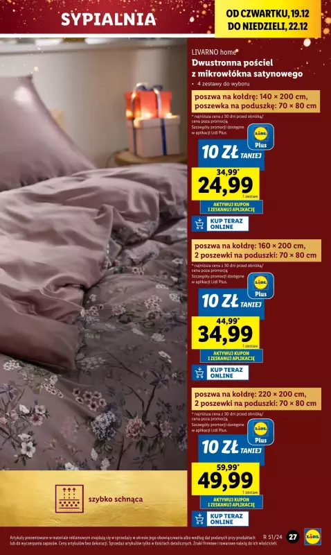 Lidl - gazetka promocyjna Katalog od poniedziałku 16.12 do niedzieli 22.12 - strona 33