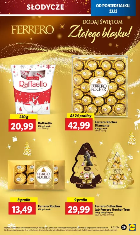 Lidl - gazetka promocyjna Oferta od poniedziałku od poniedziałku 23.12 do wtorku 24.12 - strona 37