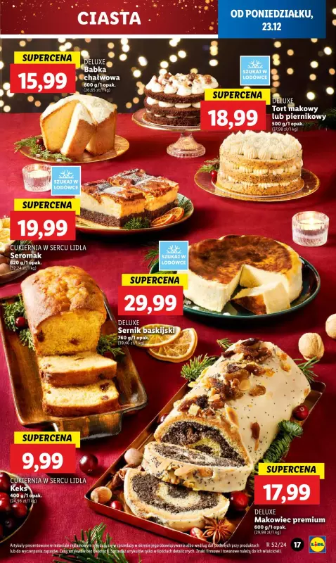 Lidl - gazetka promocyjna Oferta od poniedziałku od poniedziałku 23.12 do wtorku 24.12 - strona 21