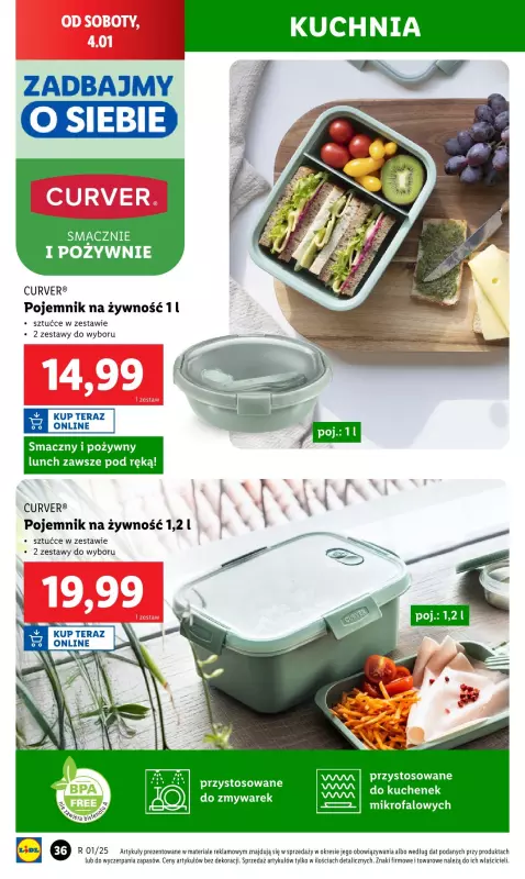 Lidl - gazetka promocyjna Katalog od poniedziałku 30.12 do soboty 04.01 - strona 40