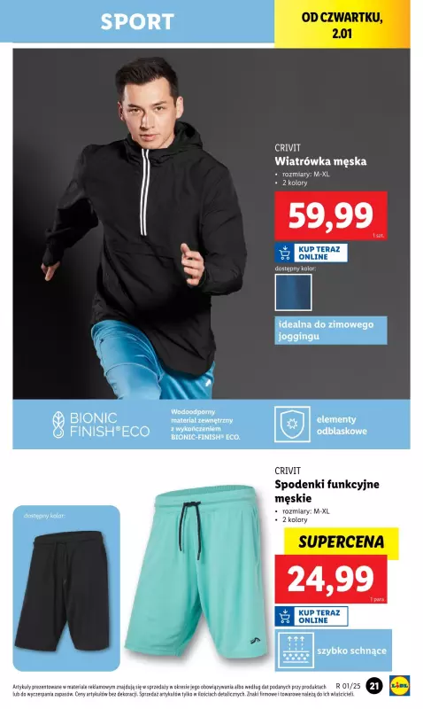 Lidl - gazetka promocyjna Katalog od poniedziałku 30.12 do soboty 04.01 - strona 21