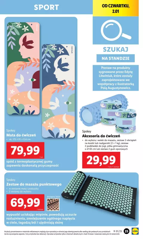 Lidl - gazetka promocyjna Katalog od poniedziałku 30.12 do soboty 04.01 - strona 25